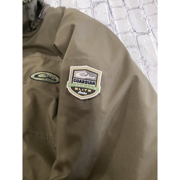 Drake Jacket Coat Men's Size 2X Color Brown Timber Field Jacket - Picture 4 of 6